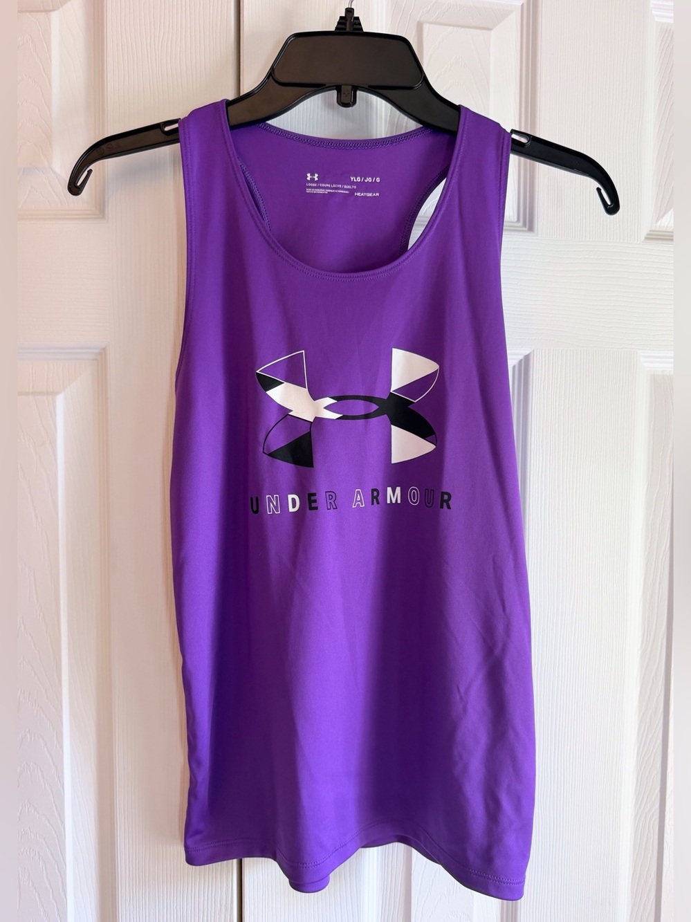 Under Armour Purple Performance Racerback Tank Top